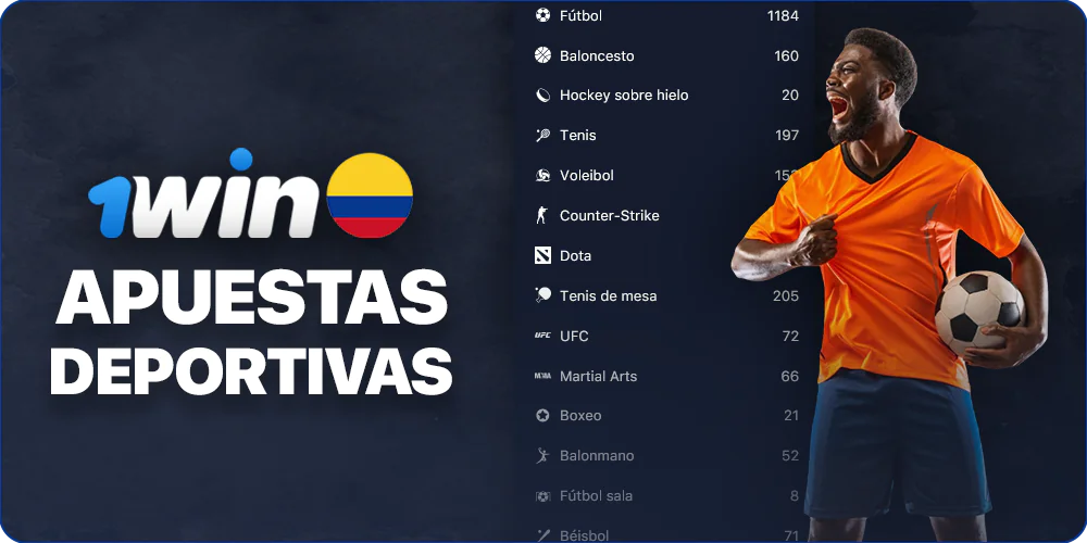 Apueste al deporte con la casa de apuestas 1Win