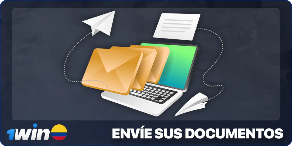Enviar documentos al equipo de asistencia de 1Win